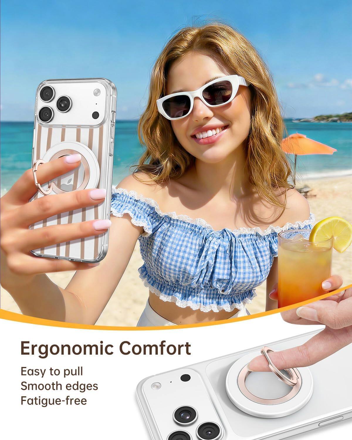 Ergonomic Comfort  
Easy to pull  
Smooth edges  
Fatigue-free