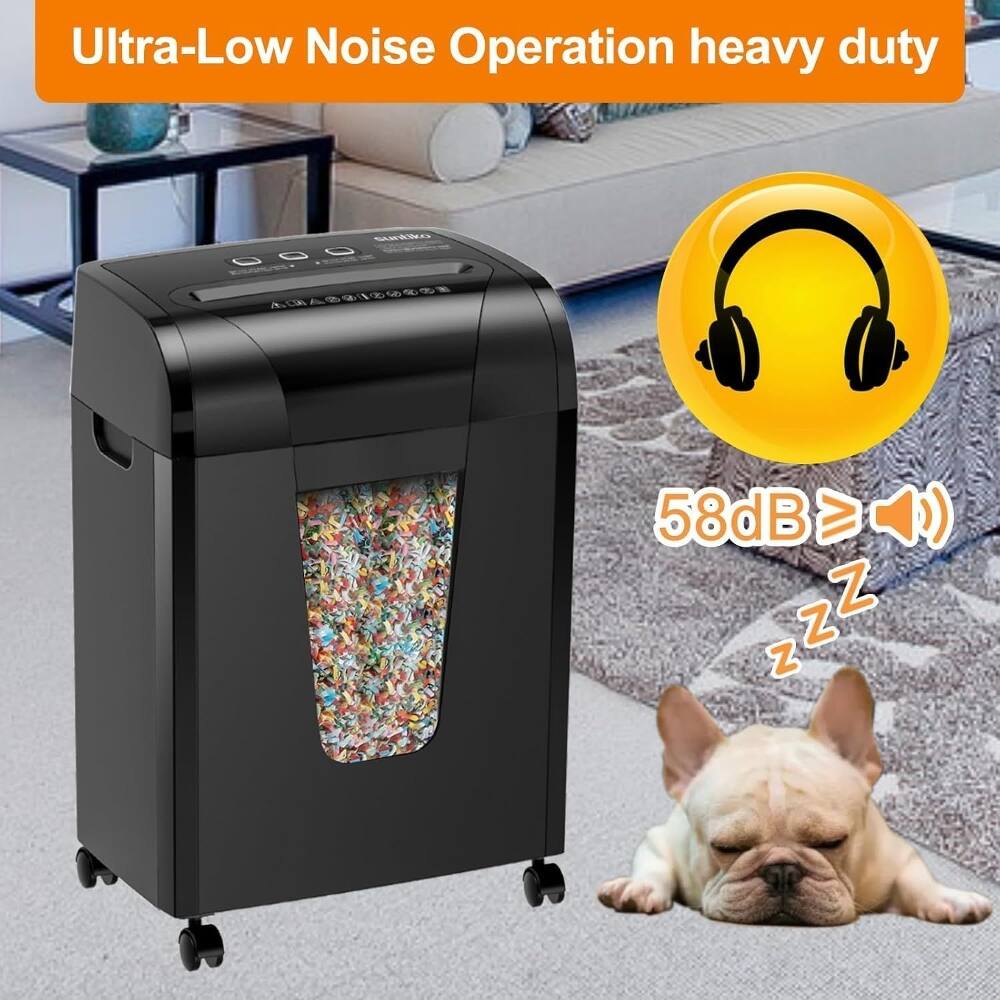 Ultra-Low Noise Operation heavy duty  
58dB