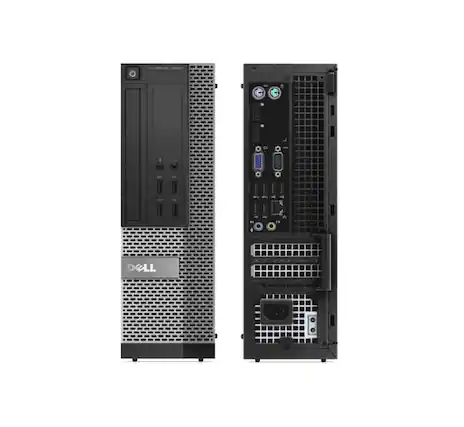 Front. Dell - Dell OptiPlex 7020 Small Form Factor Desktop PC, Windows 11 Pro 64-Bit.