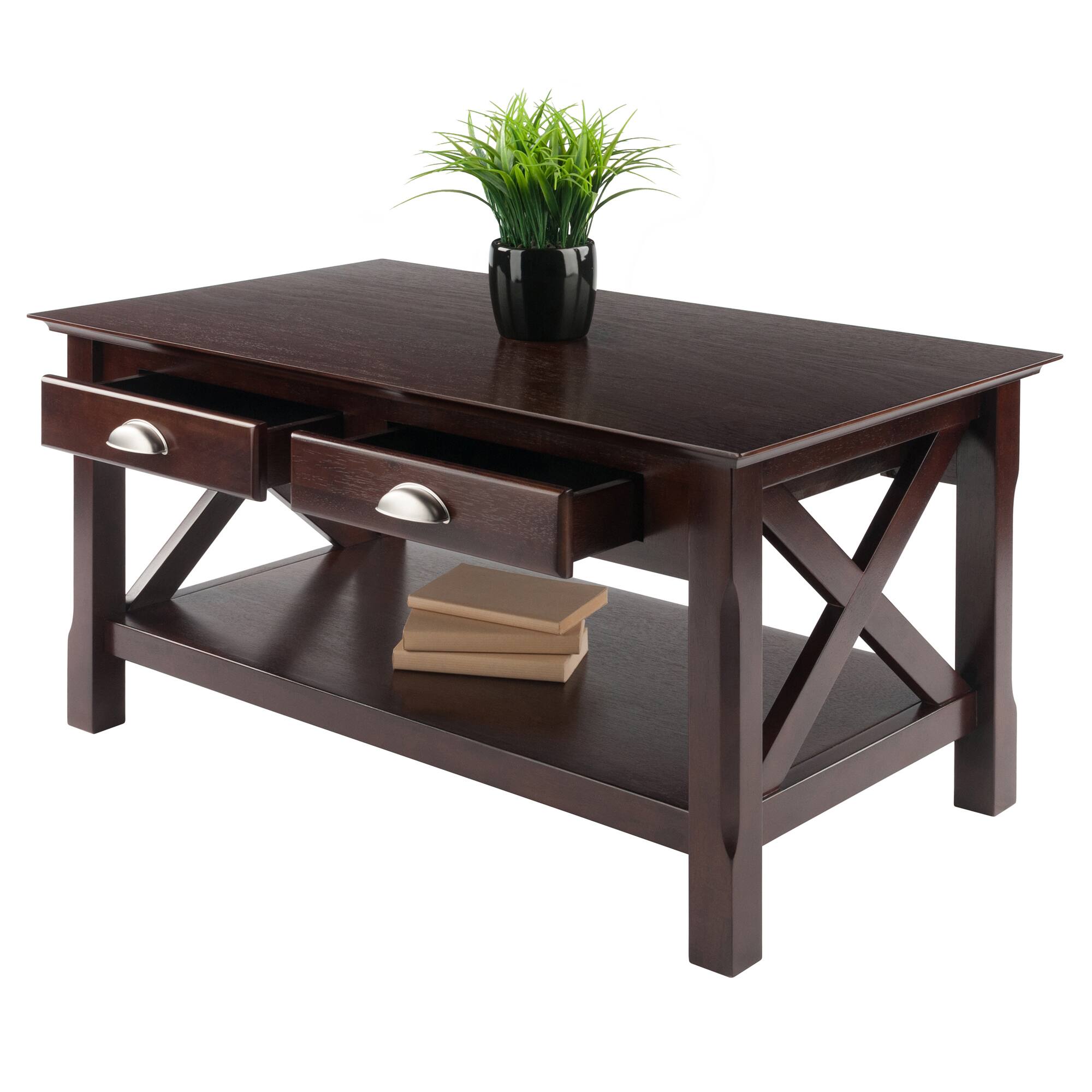 Alt View 1. Winsome Wood - Xola Coffee Table - Cappuccino.