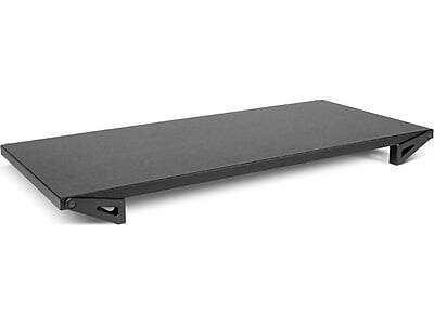 Alt View 2. Allsop - Lo Riser Adjustable Stands, Up to 32" Monitor, Black - Black.