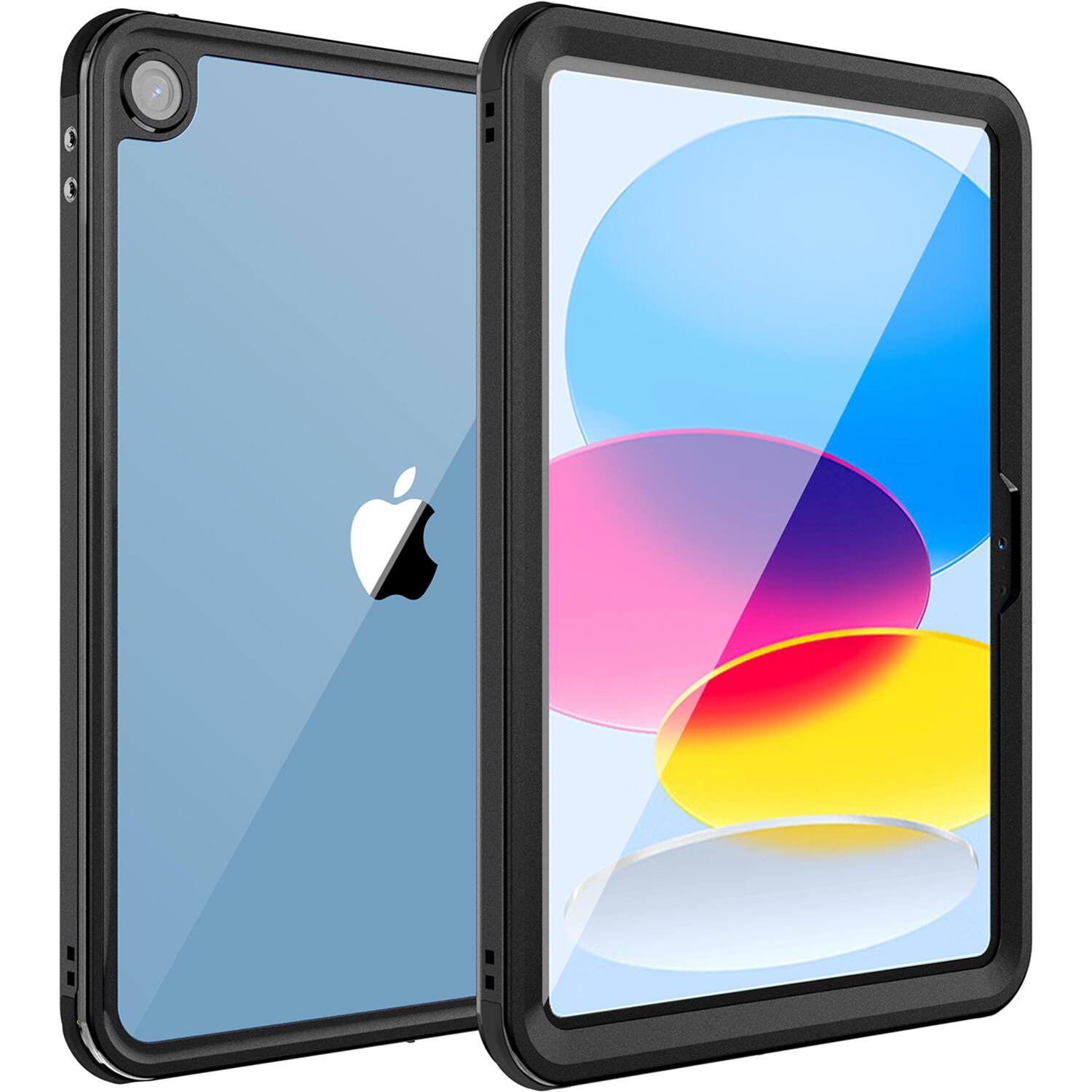 Alt View 13. SaharaCase - Oasis Series Water-Resistant Case for Apple iPad 11'' (A16) and iPad 10.9" (10th Gen) - Black.