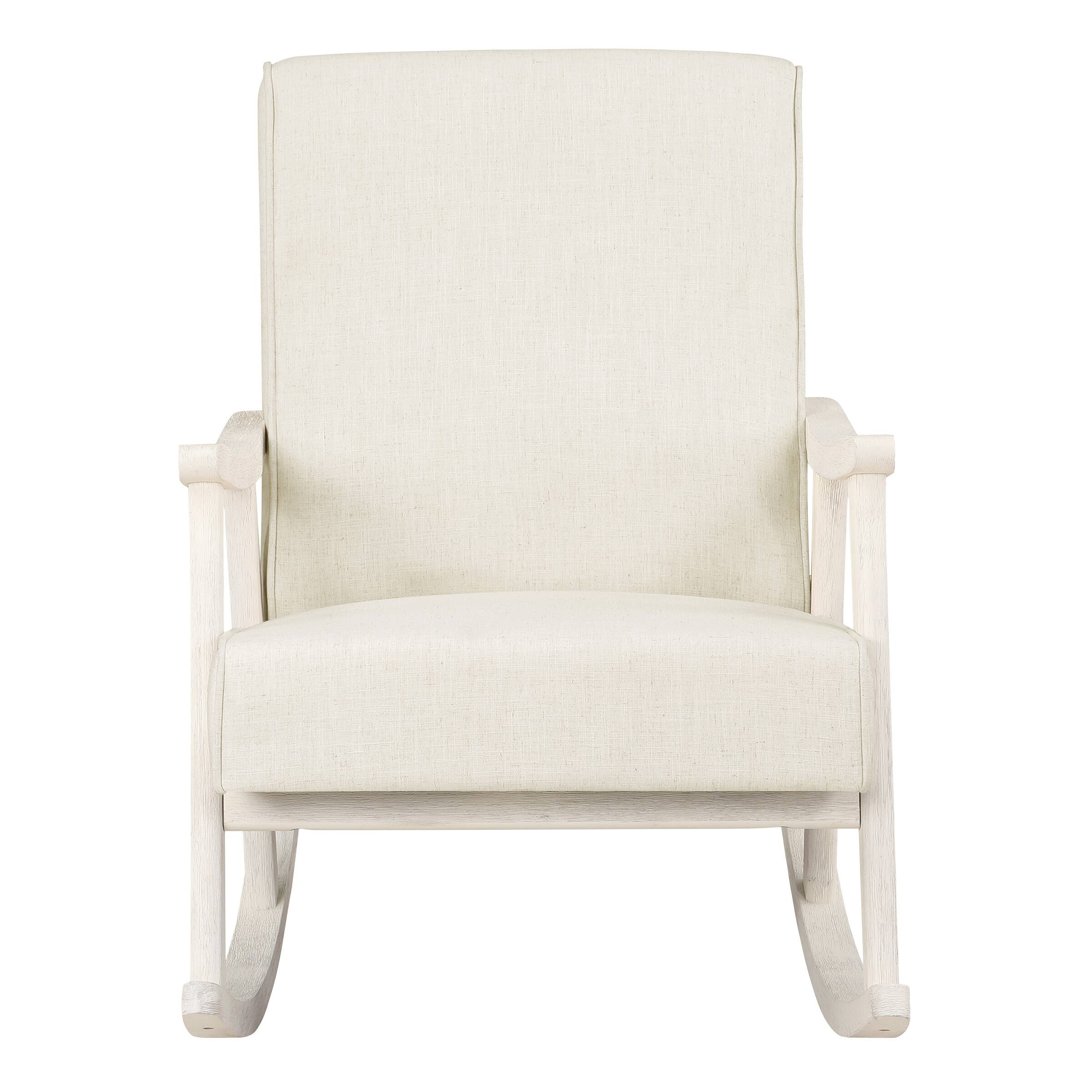 Front. OSP Home Furnishings - Gainsborough Rocker - Linen.