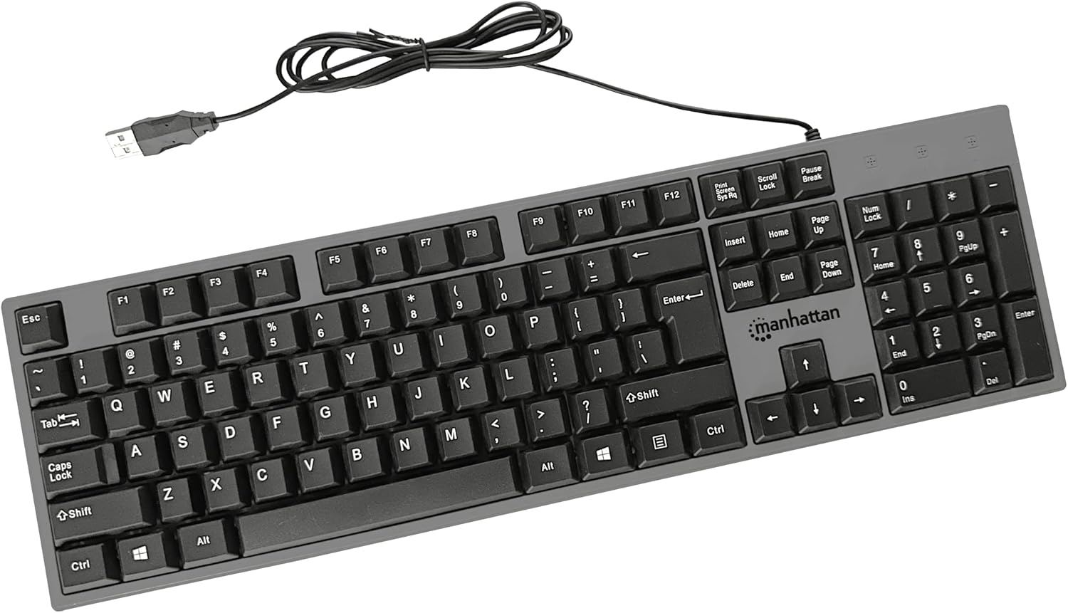 Esc ! ~ 1 Tab Caps Lock Shift   F1 e 2 Q A F2 # 3 W S Z F3 $ 4 E D x F4 % 5 R F  F8 F7 F6 F5 )  0 * & 9 > 8 7 6 o I U Y T L K J H G < M N  V F9 - - P : ; > Alt F10 + = { I "  ? I F12 F11 } Enter 1 : I Shift Pause Scroll Break Print Lock Screen Sys Rq Num I Page Lock Home Up Insert 8 7 t Page Home End Down Delete 5 4 manhattan 2 1  End t 0 ins Ctrl 9 + PgUp 6  Enter 3 PgDn Del Ctrl Alt

Corrected and grouped text:

Esc ! ~ 1 Tab Caps Lock Shift
F1 e 2 Q A F2 # 3 W S Z F3 $ 4 E D x F4 % 5 R F
F8 F7 F6 F5 ) 0 * & 9 > 8 7 6 o I U Y T L K J H G < M N
V F9 - - P : ; > Alt F10 + = { I " ? I F12 F11 } Enter
1 : I Shift Pause Scroll Break Print Lock Screen Sys Rq Num I Page Lock Home Up Insert 8 7 t Page Home End Down Delete 5 4 manhattan 2 1 End t 0 ins Ctrl 9 + PgUp 6 Enter 3 PgDn Del Ctrl Alt