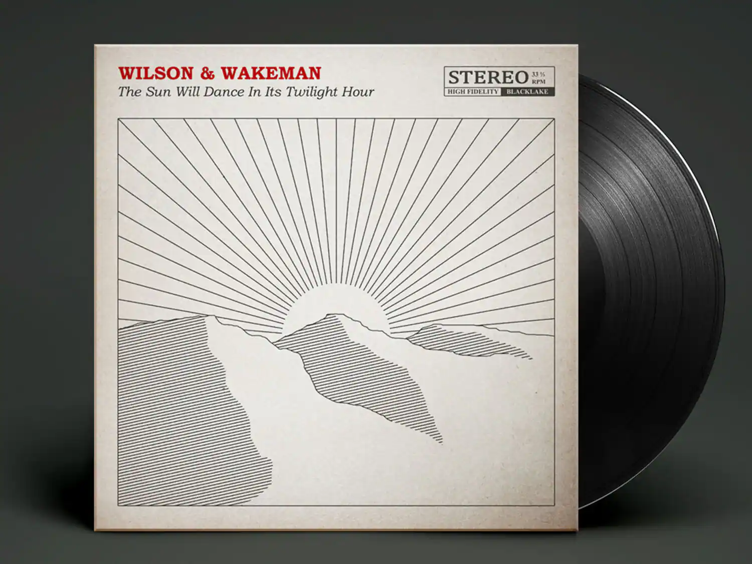 WILSON & WAKEMAN  
The Sun Will Dance In Its Twilight Hour  

STEREO 33 1/3 RPM  
HIGH FIDELITY  
BLACKLAKE