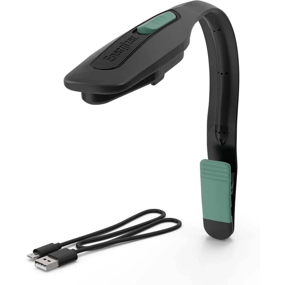 Schertz - Rechargeable Book Reading Light, Warm LED, Lightweight