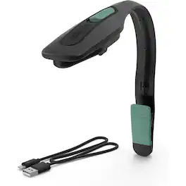 Schertz - Rechargeable Book Reading Light, Warm LED, Lightweight