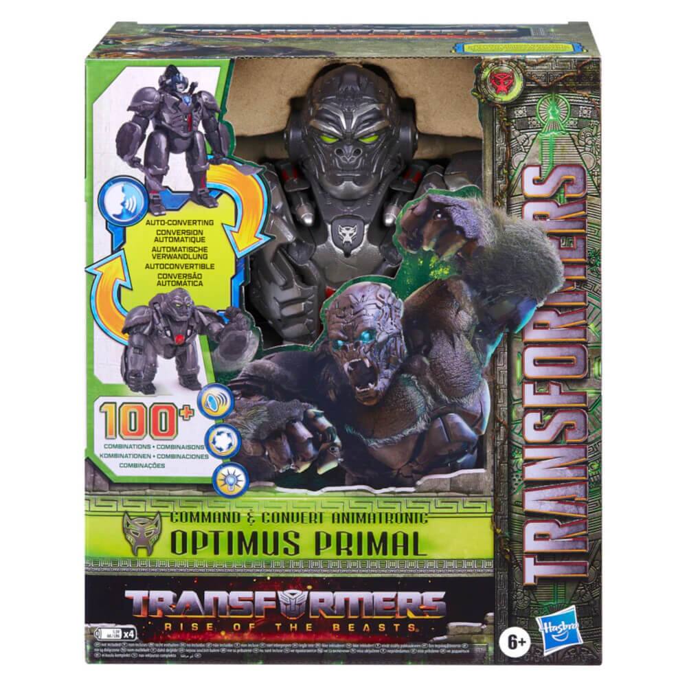 TRANSFORMERS  
TRANSFORMERS PRIMAL  
AUTO-CONVERTING  
CONVERSION AUTOMATIQUE  
AUTOMATISCHE VERWANDLUNG  
AUTOMATISCH  
AUTOCONVERTIBLE  
CONVERSAO AUTOMATICA  
100+ COMBINATIONS  
COMBINATIONS  
COMBINATIONS  
KOMBINATIONEN  
COMBINACIONES  
COMBINACOES  
COMMAND & CONQUER  
OPTIMUS PRIMAL  
TRANSFORMERS  
RISE OF THE BEASTS  
6+