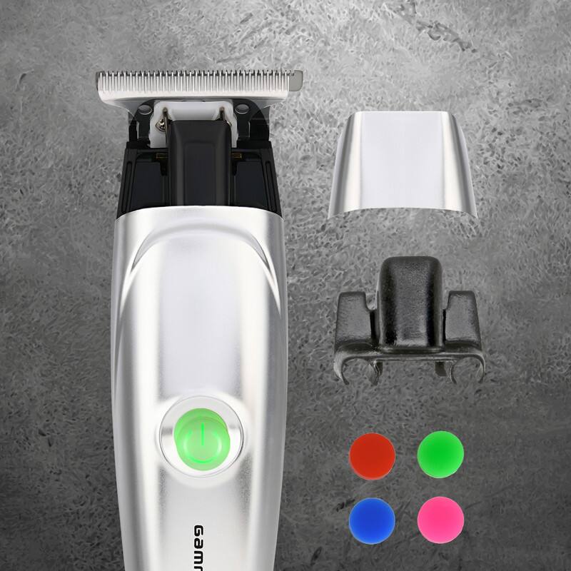 Back. Gamma+ - Absolute Hitter Professional Supercharged Motor Modular Cordless Hair Trimmer - Multi.