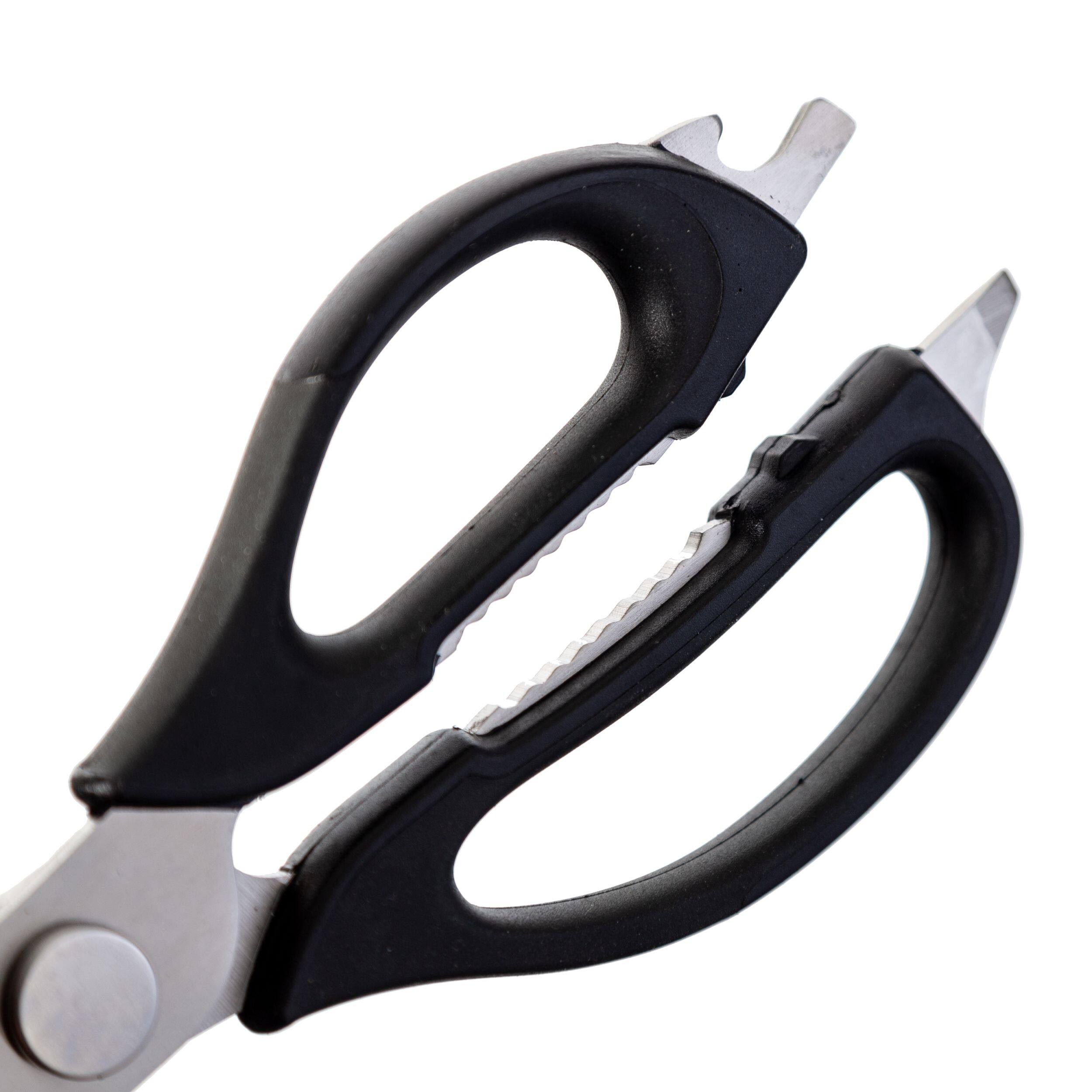 Alt View 2. Escali - Joyce Chen Multi-Use Kitchen Shears - Black.