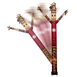 Sporticulture - Alabama Crimson Tide Halloween Scarecrow Inflatable Crazy Sports Fan - Red