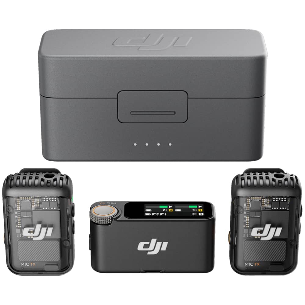 DJI MIC セット DJI Mic 2 (2 TX + 1 RX + Charging Case) Wireless Microphone