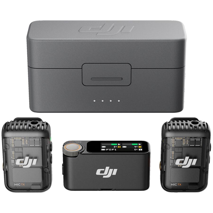 DJI MIC セット DJI Mic 2 (2 TX + 1 RX + Charging Case) Wireless Microphone