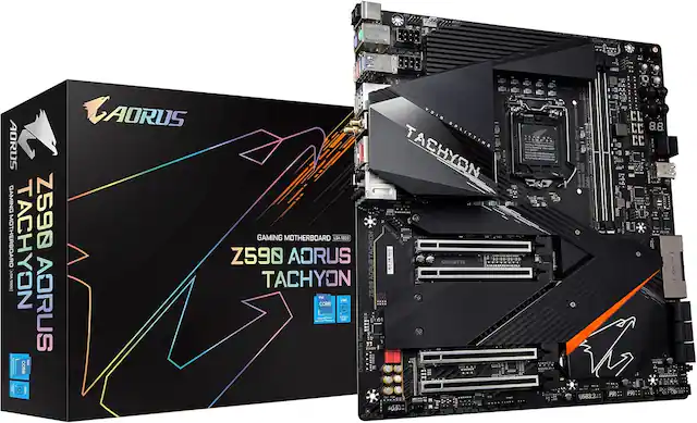 AORUS GAMING Z590 MOTHERBOARD TACHYON VD1
100 AORUS i cone I AORUS D VOID SPLITTING TACHYON C5 e GAMING MOTHERBOARD LGA 1200 Z590 AORUS TACHYON M Z598 DN CoRe FISHT P Taipe EAM S.MOR In Designed COA REVIS.O 1200 saddns DOR4 USB3:2 I CL CC 8.8 CC NdanDs
---
**Corrected Text:**
AORUS GAMING Z590 MOTHERBOARD TACHYON
GAMING MOTHERBOARD LGA 1200
Z590 AORUS TACHYON
GIGABYTE