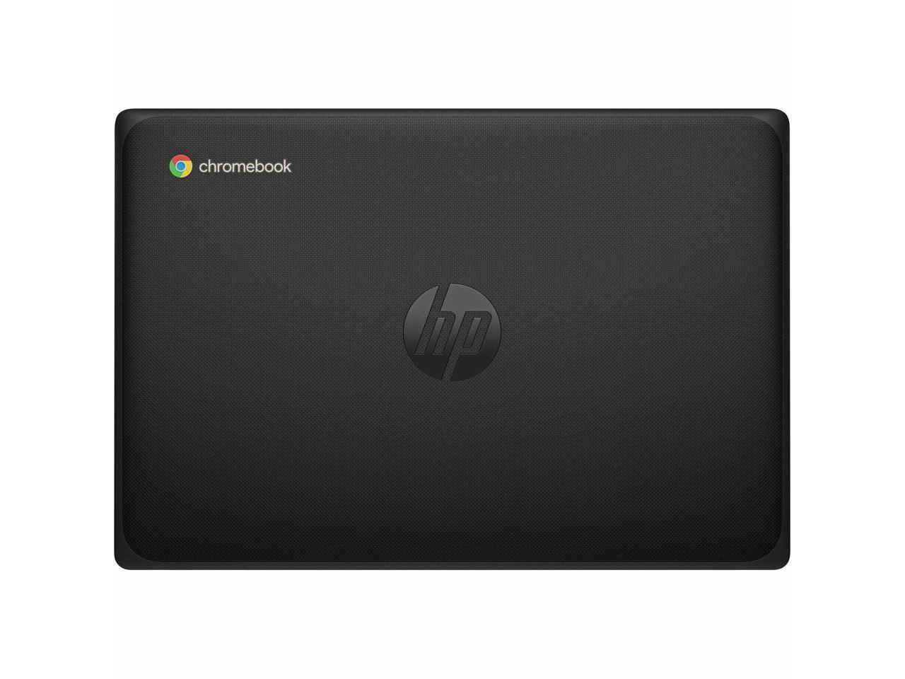 Alt View 5. HP - HP Fortis G1m 11.6" Rugged Chromebook - ARM A76/A55, 8GB, 64GB, ChromeOS, 16hr Battery, Wi-Fi 6 - Jet Black.