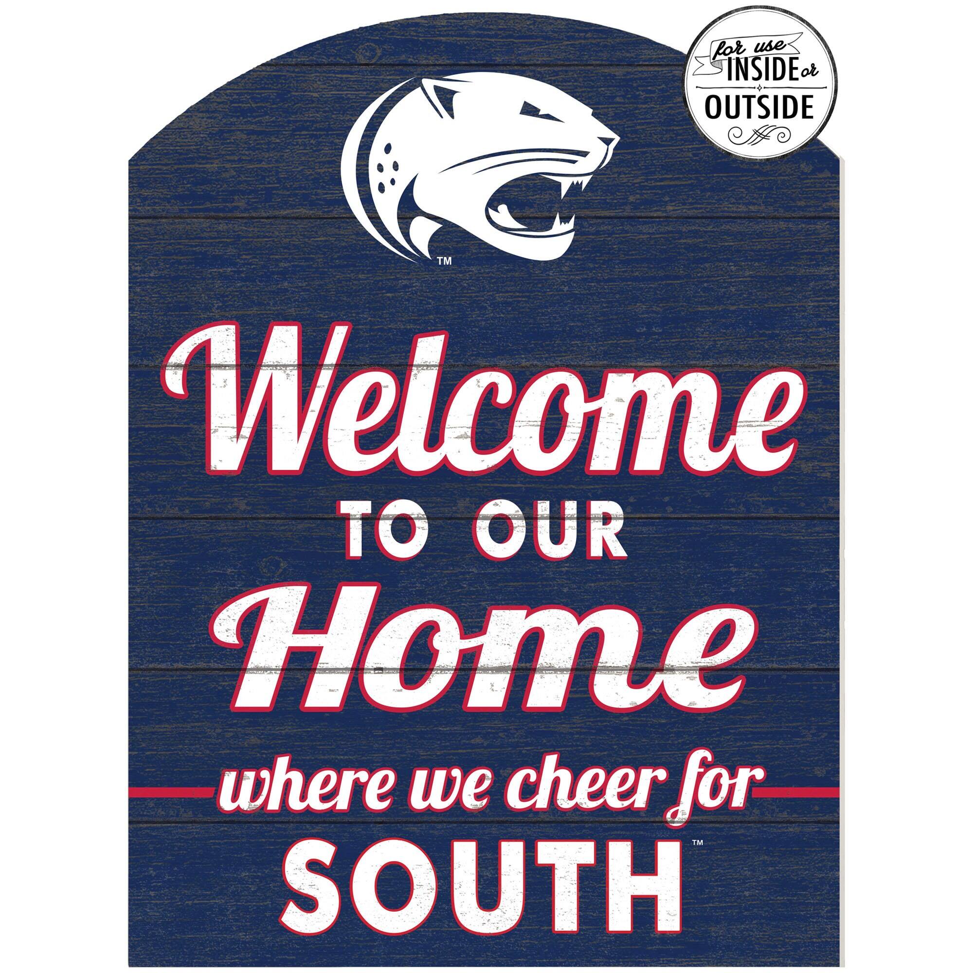 South Alabama Jaguars 16'' x 22'' Indoor/Outdoor Marquee Sign