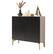 Angle. Kings Brand Furniture - Kings Brand Furniture George Console Table for Entryway, Wood Sofa Table - Gold.