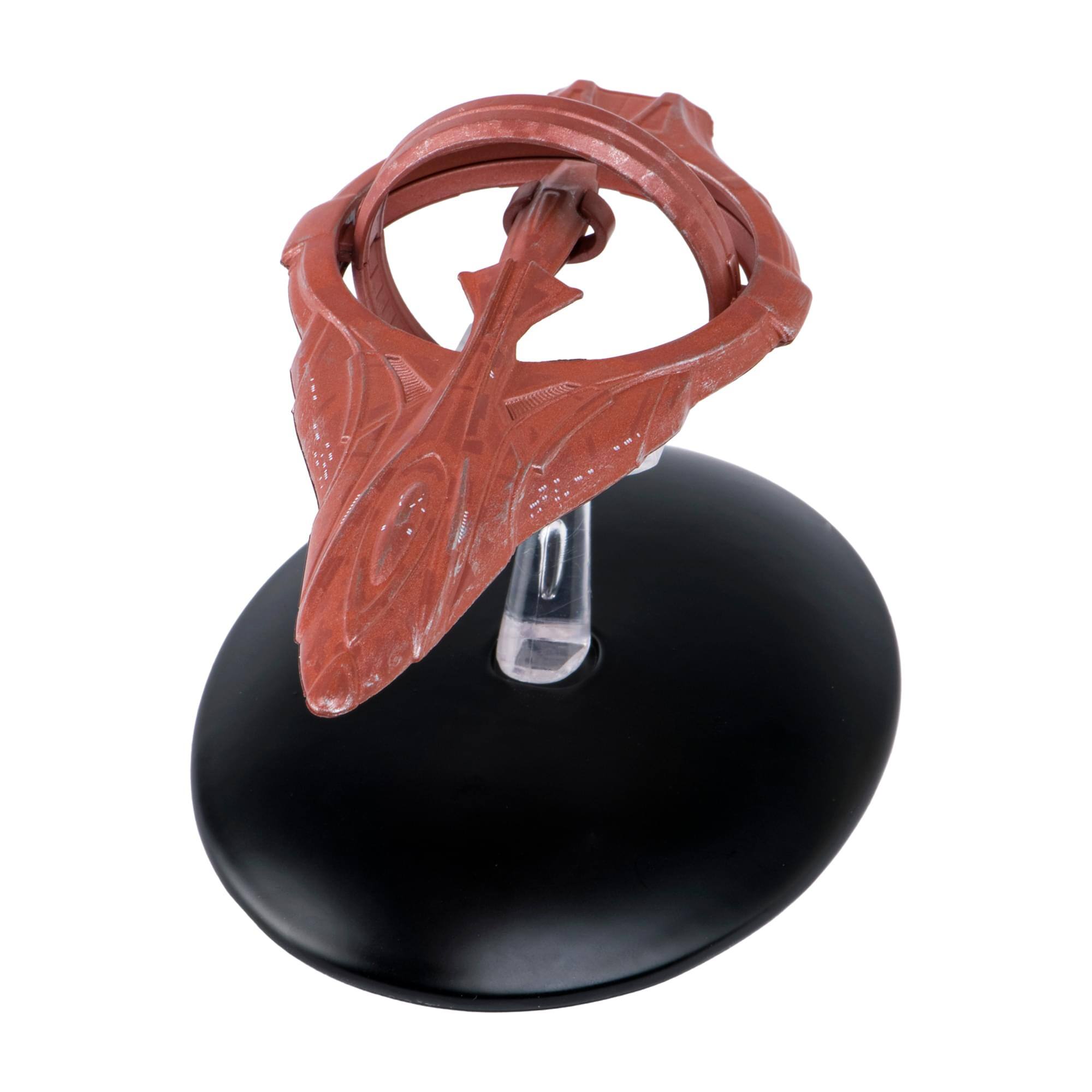 Alt View 4. Eaglemoss - Eaglemoss Star Trek Ship Replica | Vulcan Dkyr Class - Red.
