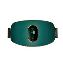 Cluzine - Waist Massager Heating Rechargeable Multifunctional Massage Belt for Belly & Waist Relief Green