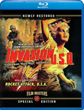 Front. Invasion U.S.A. (1952) / Rocket Attack, U.S.A. (1960) - BLU-RAY.