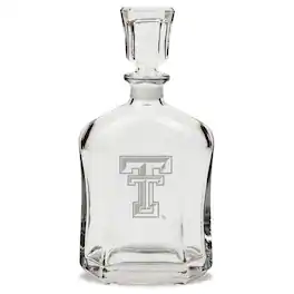 Jardine - Texas Tech Red Raiders 23.75oz. Crystal Decanter - Multicolor