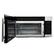 Alt View 8. Forno Appliances - Fornace 1.5 Cu. Ft. Convection Over-the-Range Microwave - Stainless steel.