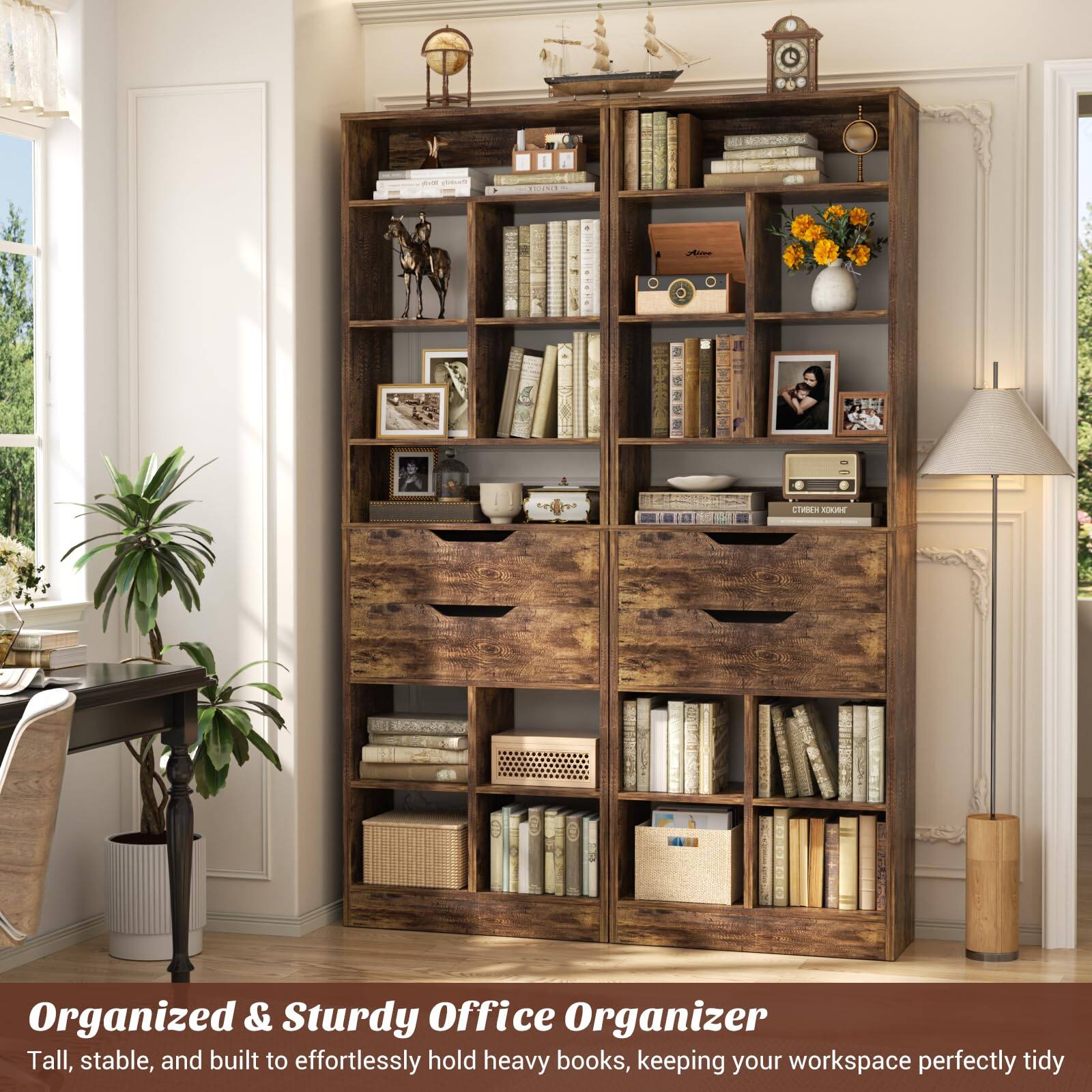 Certot PUIRL

Organized & Sturdy Office Organizer

Tall, stable, and built to effortlessly hold heavy books, keeping your workspace perfectly tidy