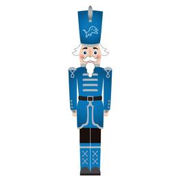 Fan Creations - Detroit Lions 46" Nutcracker Leaner - Multicolor