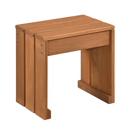 Front. Costway - Costway 1 PCS Outdoor Garden Bench, Single Person Patio Backless Bench with 242 LBS Weight - Beige.