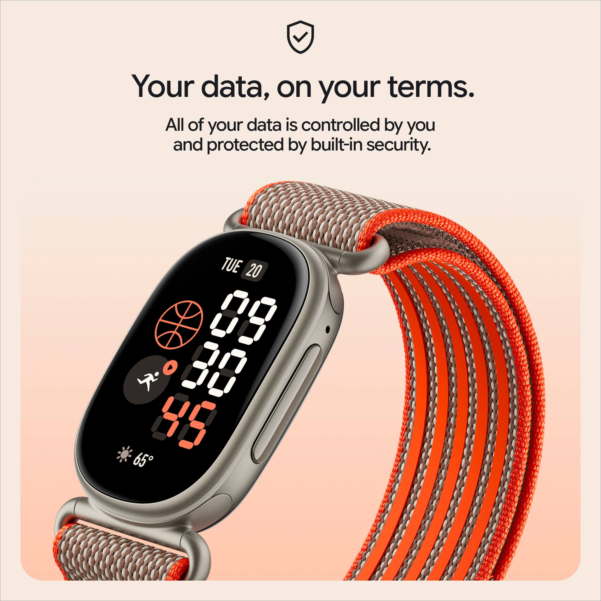 Your data, on your terms. All of your data is controlled by you and protected by built-in security.