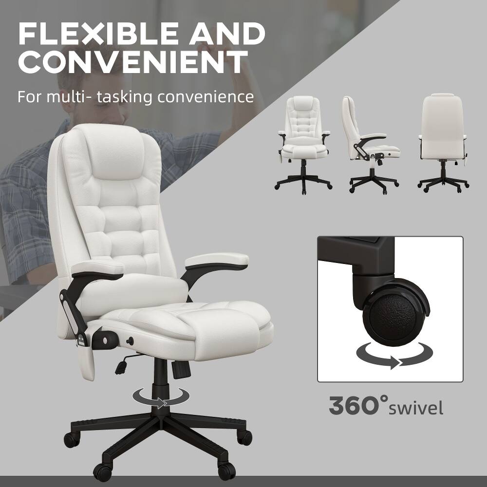 FLEXIBLE AND CONVENIENT  
For multi-tasking convenience  
360° swivel
