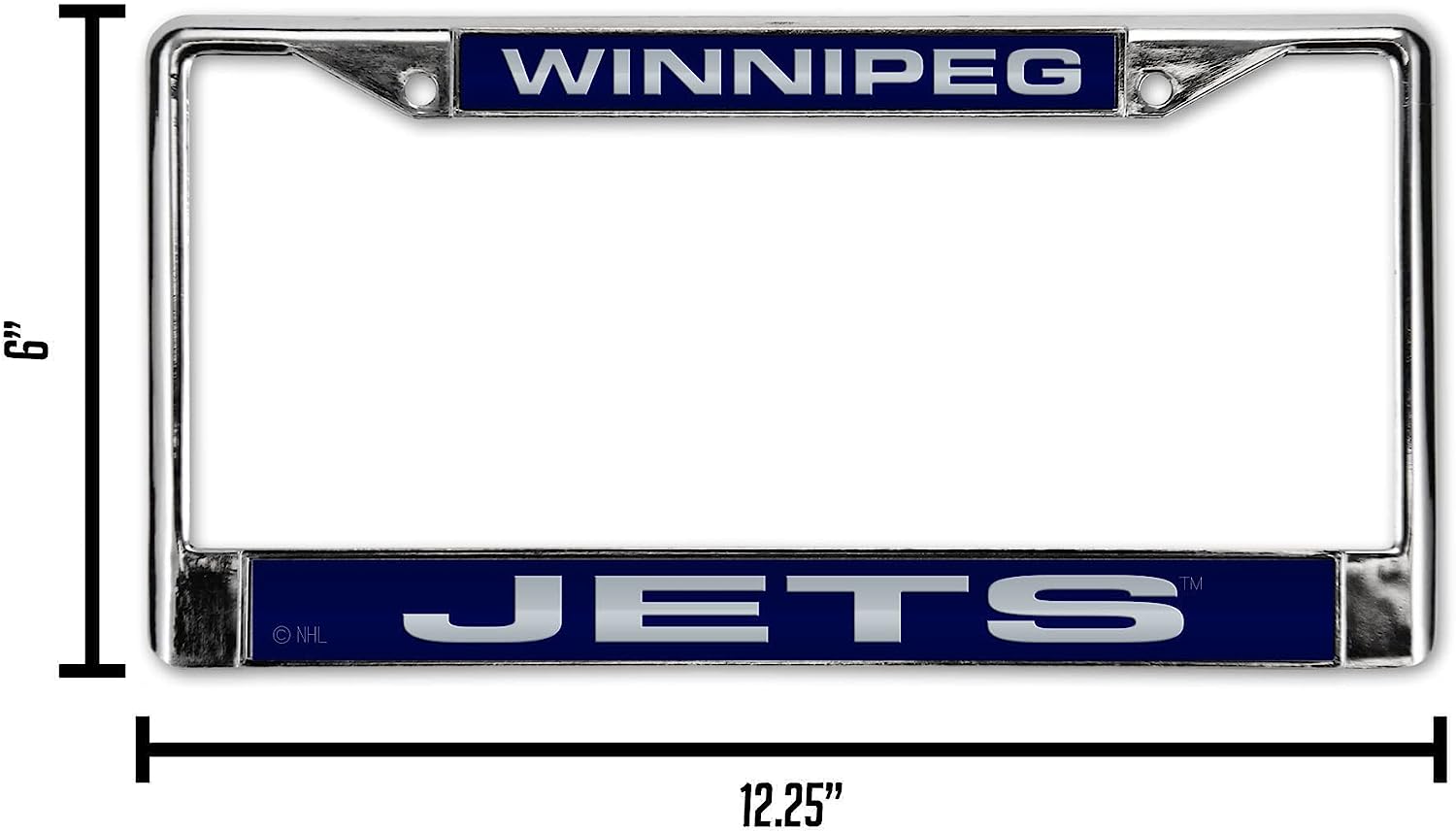 6" | WINNIPEG NHL JETS 12.25"