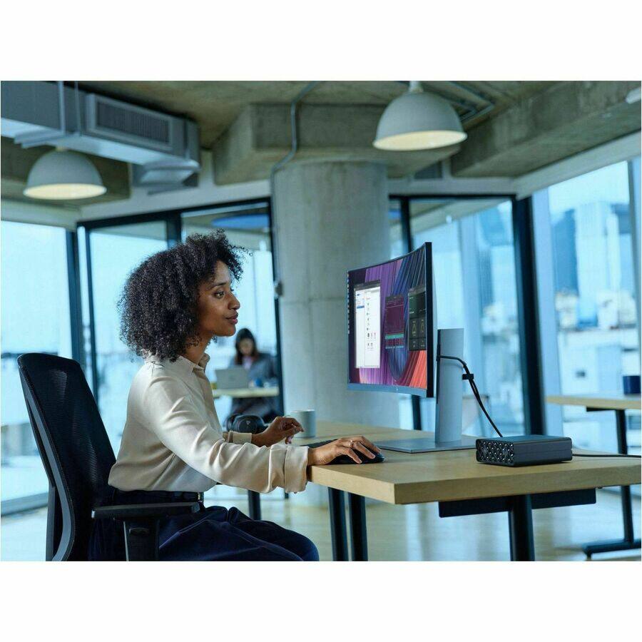 Alt View 5. HP - HP ZGX G1n Workstation - ARM Cortex X925 - 128 GB - 4 TB SSD - Mini PC - Black - NVIDIA GB10 Grace Blackwell Superchip - Black.