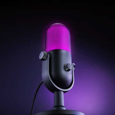 Razer Seiren V3 Chroma Condenser USB Microphone Black RZ19 Razer Seiren V3 Chroma Condenser USB Microphone Black RZ19