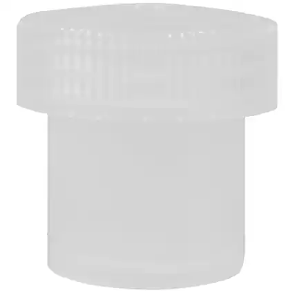Front. Nalgene - Nalgene Polypropylene Wide Mouth Storage Jar - 1 oz. - Clear - Clear.
