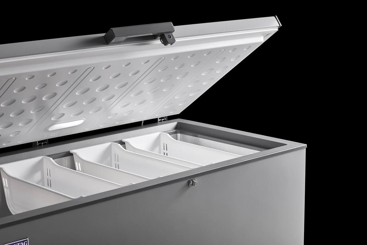 Alt View 6. Maytag - Maytag - Maytag® 16 Cu. Ft. Garage Ready Chest Freezer with Freezer-to-Fridge Convertibility - Grey.