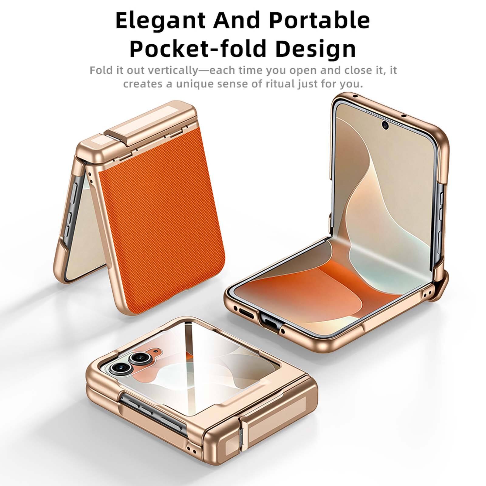 Elegant And Portable Pocket-fold Design  
Fold it out vertically—each time you open and close it, it creates a unique sense of ritual just for you.