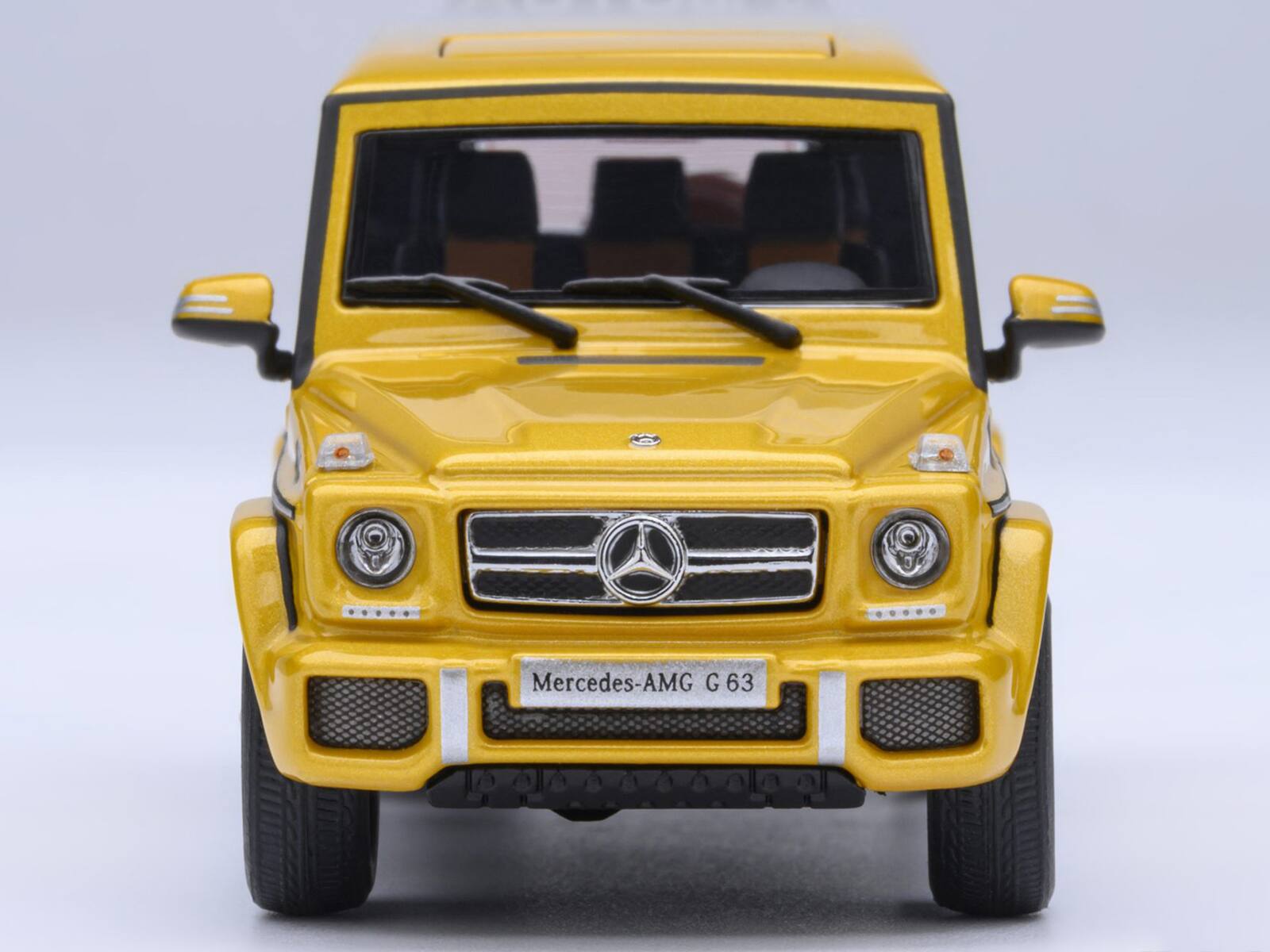 Back. Autoart - 2017 Mercedes-Benz AMG G 63 Solar Beam Yellow 1/64 Diecast Model Car by Autoart - Yellow.