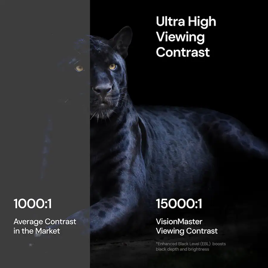 Valerion VisionMaster Pro2 4K RGB Triple Laser Projector, 3000 ISO ...