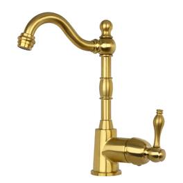 Solid Brass One-Handle Widespread Kitchen Bar Faucet