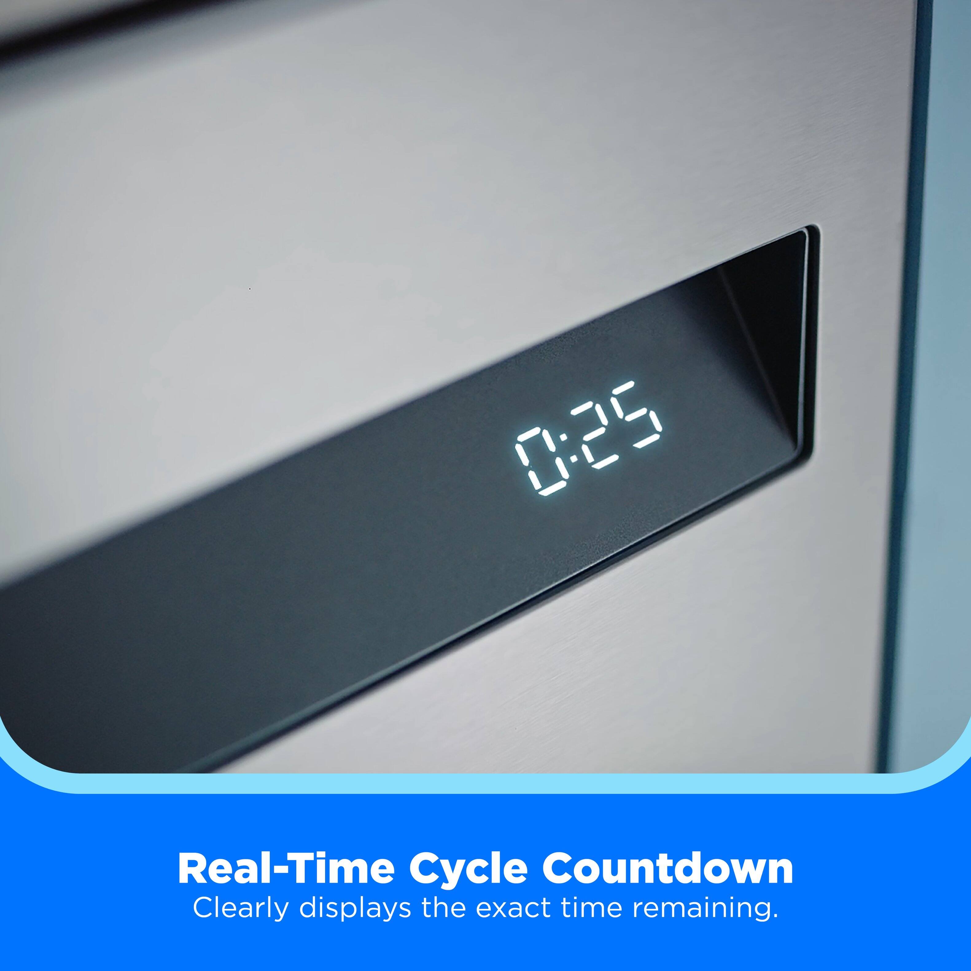 0:25  
Real-Time Cycle Countdown  
Clearly displays the exact time remaining.