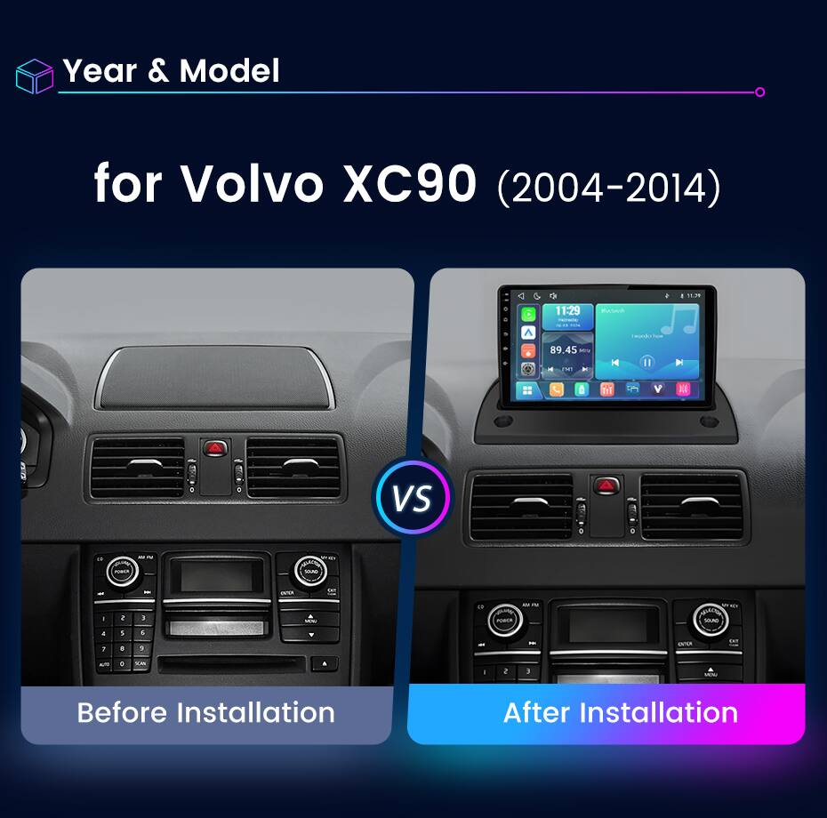 Junsun Linux System carplay Android auto Mirror Link For Volvo