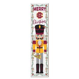 Jardine - Bethune-Cookman Wildcats 11" x 46" Nutcracker Holiday Leaner Sign - White