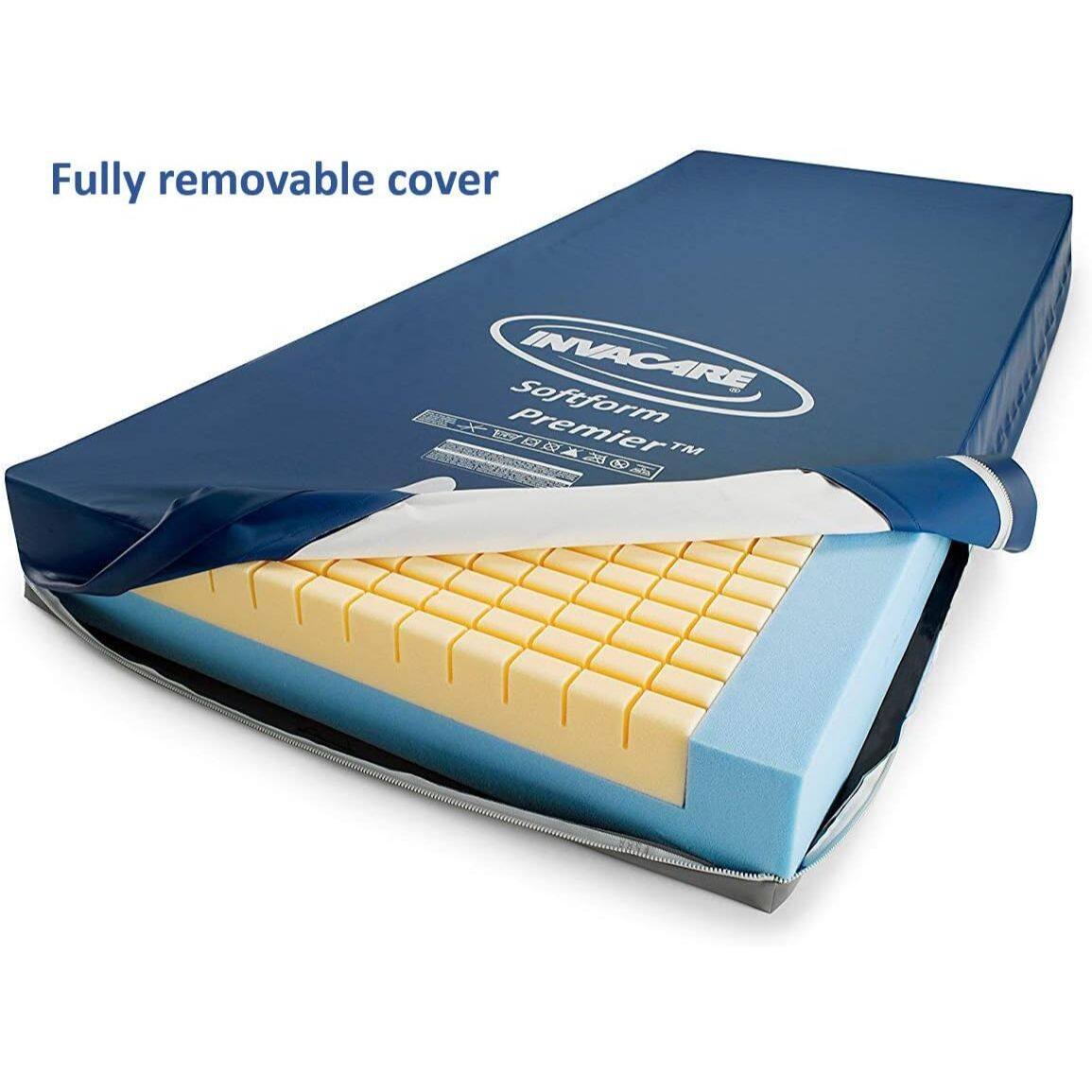 Fully removable cover  
INVACARE Softform Premier 27™