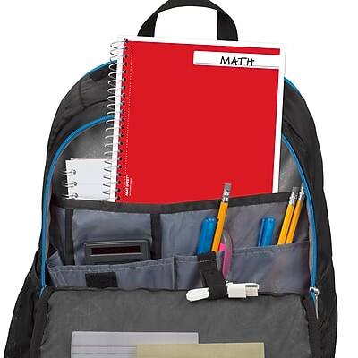 Alt View 2. Mead - Spiral 3-Subject Notebooks, 5.5" x 9.5", College Ruled, 150 Sheets - Assorted.