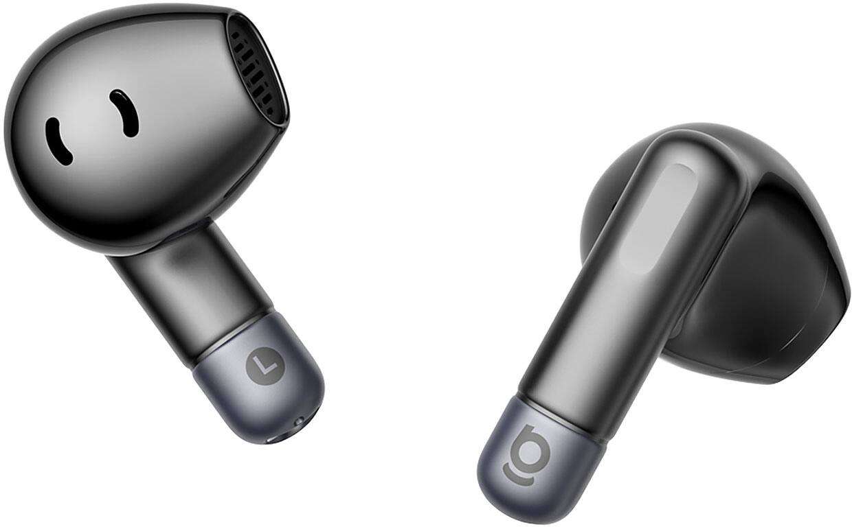 Back. Baseus - Baseus Bass BS2 Lite True Wireless Earbuds,10 mm Driver,40-Hour Battery,2-Mic ENC,IP55 - Black - Black.