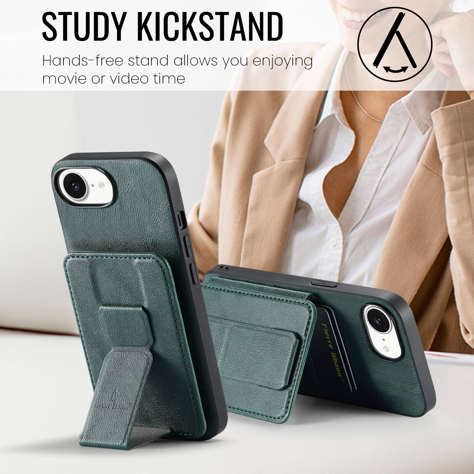 STUDY KICKSTAND  
Hands-free stand allows you enjoying movie or video time