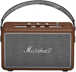 Marshall - Kilburn III Portable Wireless Bluetooth Speaker with Bass / Treble / Volume Controls and 3.5 mm Auxiliary Input - Brown