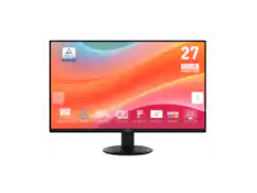 TV Rheinland Certified 27" Full HD 1920 x 1080 IPS 178° 100 Hz + HDR. Wide View Angle, Eyestrain, High Refresh Rate, Anti-Flicker, Less Blue Light, Eye-Q Check, HDR Ready, Display Kit App.