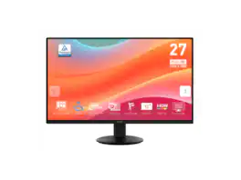 MSI - PRO MP272LE 27" FHD Monitor, 100Hz, Adaptive Sync, HDMI/DP, Slim Bezel - Black
